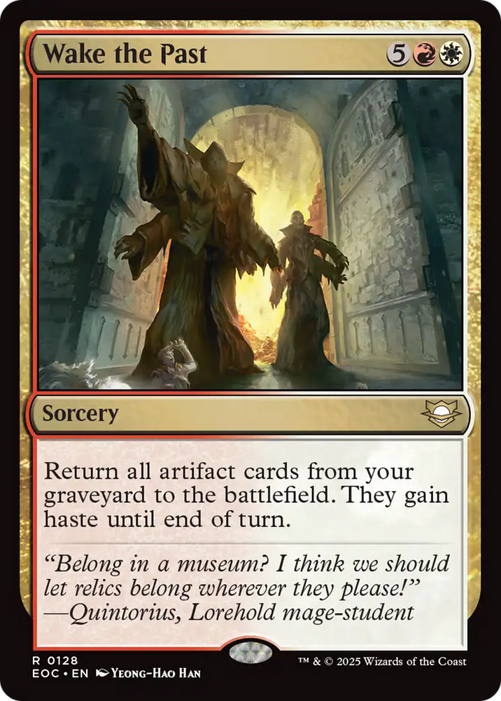 Wake the Past [Edge of Eternities Commander]