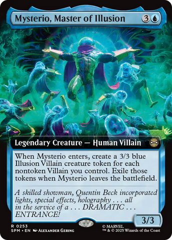 Mysterio, Master of Illusion (Extended Card) [Marvel's Spider-Man]