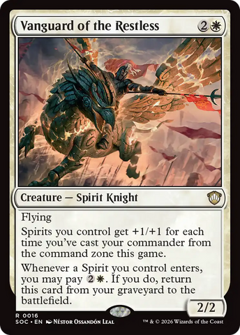Vanguard of the Restless [Secrets of Strixhaven Commander]