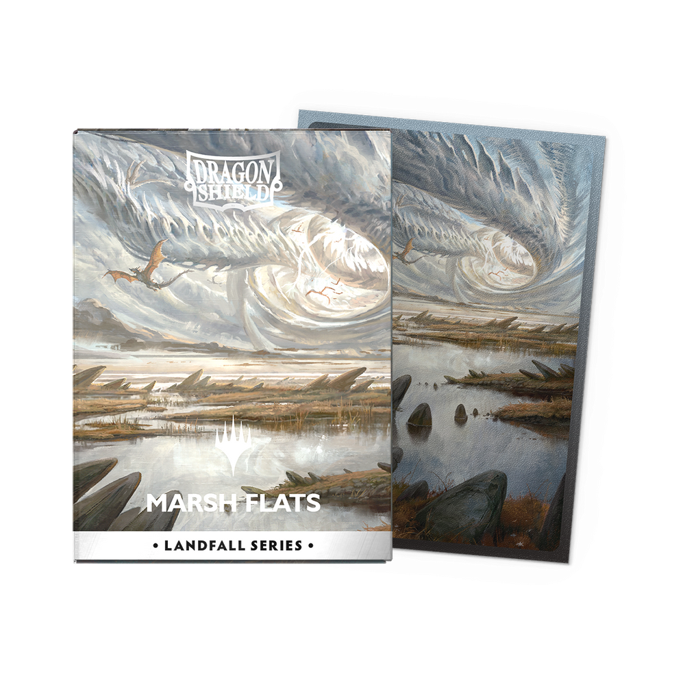 Dragon Shield: Standard 100ct Sleeves - Landfall Series - Marsh Flats (Dual Matte)