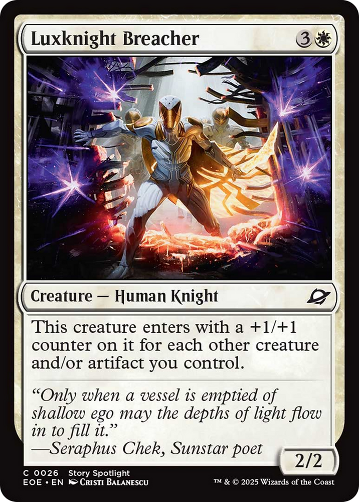 Luxknight Breacher [Edge of Eternities]
