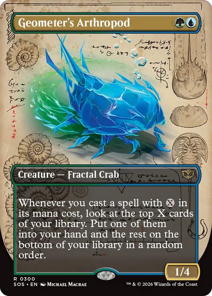 Geometer's Arthropod (Borderless) [Secrets of Strixhaven]