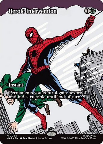 Heroic Intervention (Borderless) [Marvel's Spider-Man: Eternal-Legal]