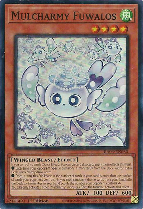 Mulcharmy Fuwalos [RA04-EN050] Super Rare