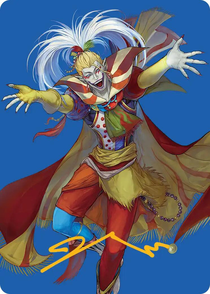 Kefka, Court Mage Art Card (Gold-Stamped Signature) [FINAL FANTASY Art Series]