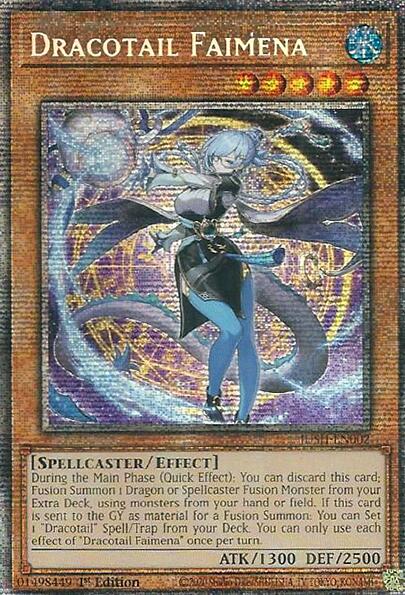 Dracotail Faimena (Starlight Rare) [JUSH-EN002] Starlight Rare