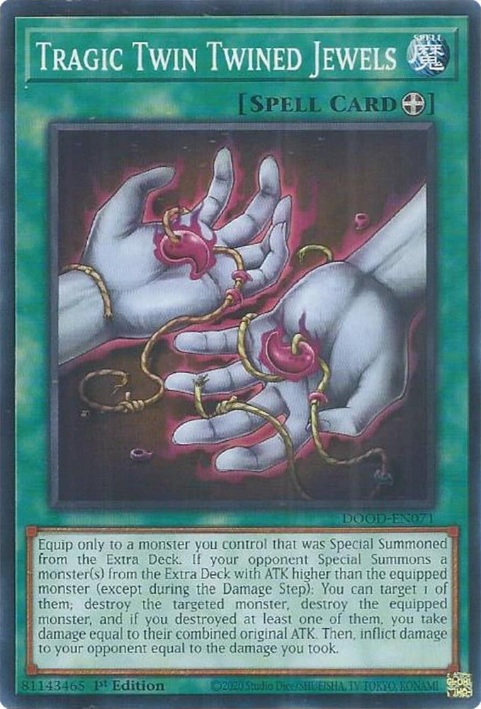 Tragic Twin Twined Jewels [DOOD-EN071] Common