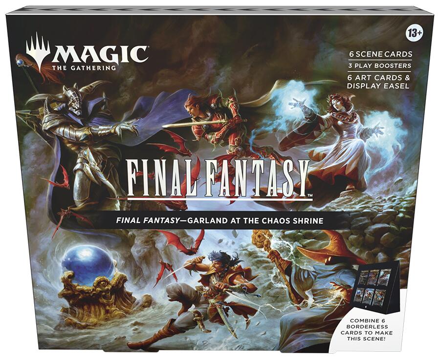 FINAL FANTASY - Scene Box (Garland at the Chaos Shrine)