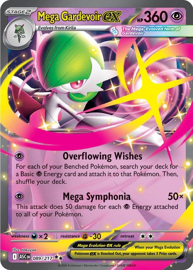 Mega Gardevoir ex (089/217) [Mega Evolution: Ascended Heroes]
