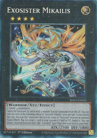 Exosister Mikailis (Collector's Rare) [RA05-EN050] Collector's Rare
