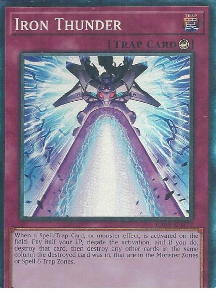 Iron Thunder (Collector's Rare) [RA05-EN079] Collector's Rare
