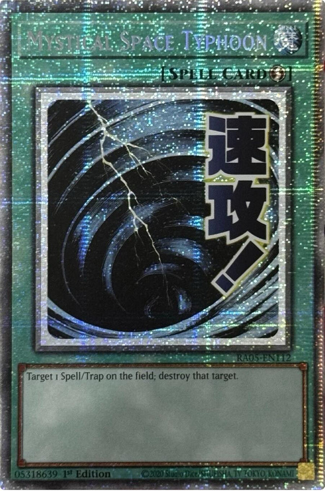 Mystical Space Typhoon (Starlight Rare) [RA05-EN112] Starlight Rare