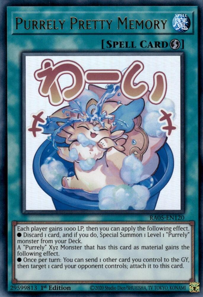 Purrely Pretty Memory [RA05-EN120] Ultra Rare