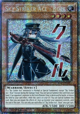 Sky Striker Ace - Roze (Starlight Rare) [RA05-EN133] Starlight Rare