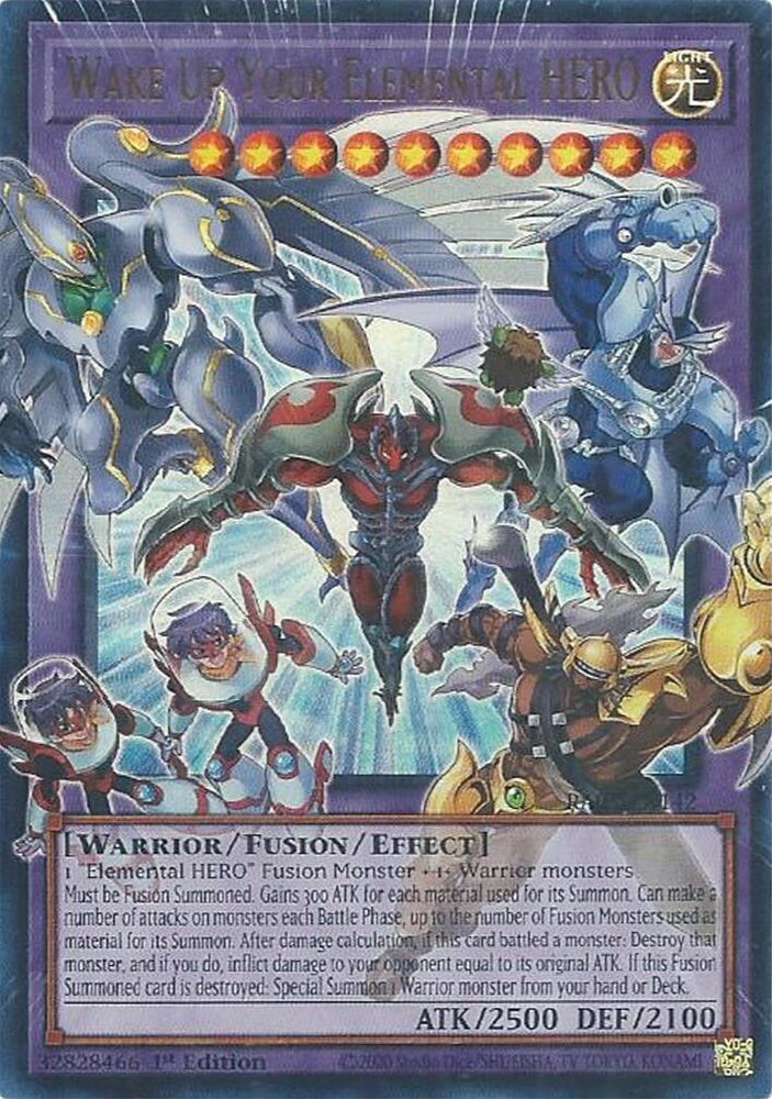 Wake Up Your Elemental HERO [RA05-EN142] Ultra Rare