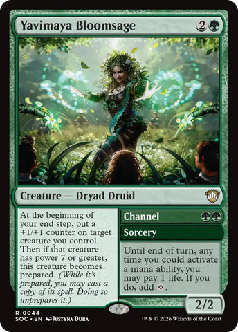 Yavimaya Bloomsage [Secrets of Strixhaven Commander]