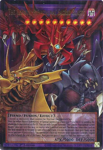 The Chaotic Phantasmal Sacred Beasts [CORI-EN029] Ultra Rare