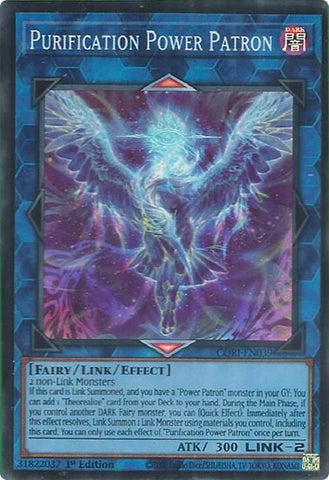 Purification Power Patron [CORI-EN039] Super Rare