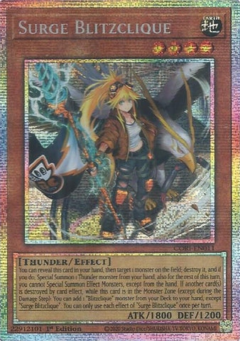 Surge Blitzclique (Starlight Rare) [CORI-EN011] Starlight Rare