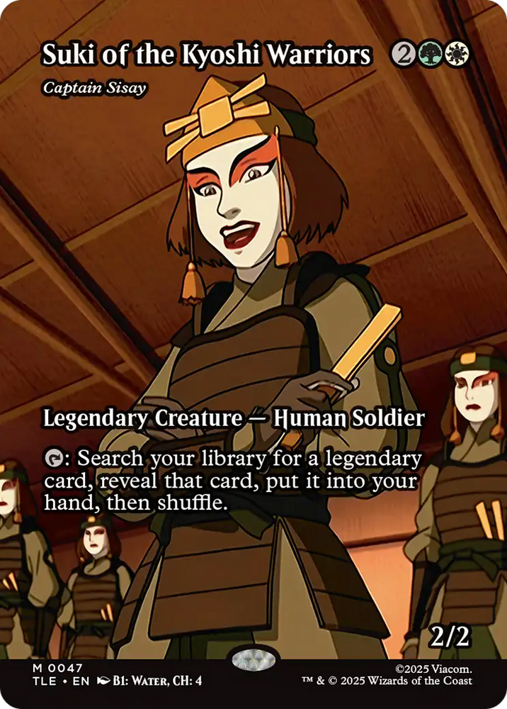 Suki of the Kyoshi Warriors - Captain Sisay (Borderless) [Avatar: The Last Airbender: Eternal-Legal]