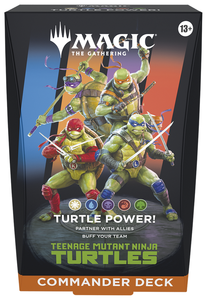 Teenage Mutant Ninja Turtles Commander Deck - Turtle Power!