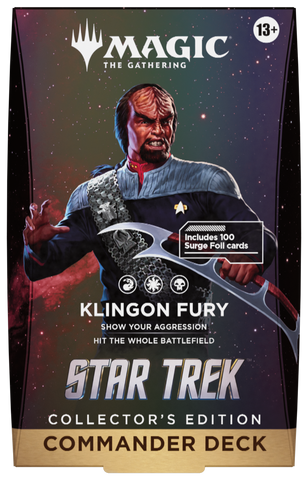 Star Trek Commander Deck - Klingon Fury