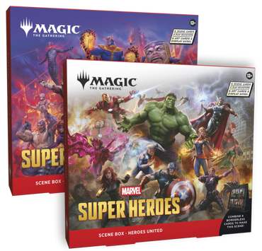 Marvel Super Heroes Scene Box Set of 2