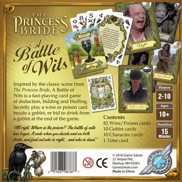 The Princess Bride - A Battle of Wits