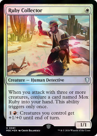 Ruby Collector [Mystery Booster: Commander Edition]