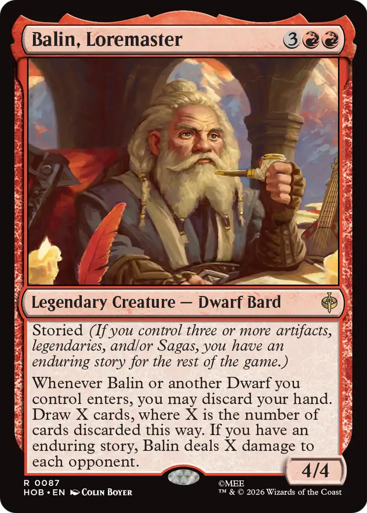 Balin, Tremaster [The Hobbit]