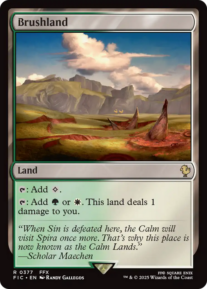 Brushland [FINAL FANTASY Commander]