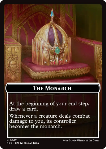 Thopter // The Monarch Double-Sided Token [Foundations Commander Tokens]